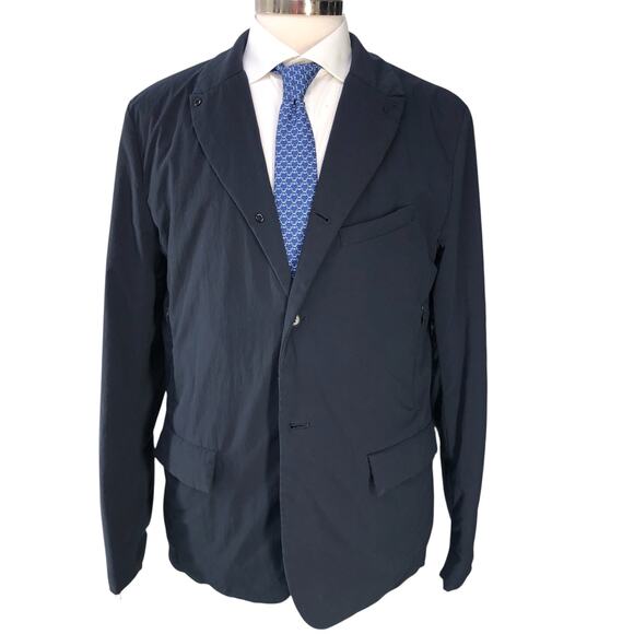Still By Hand Mens Size 4 US L Jacket Sport Coat Quilted Puffer Navy *BLEMISHED - Picture 10 of 16
